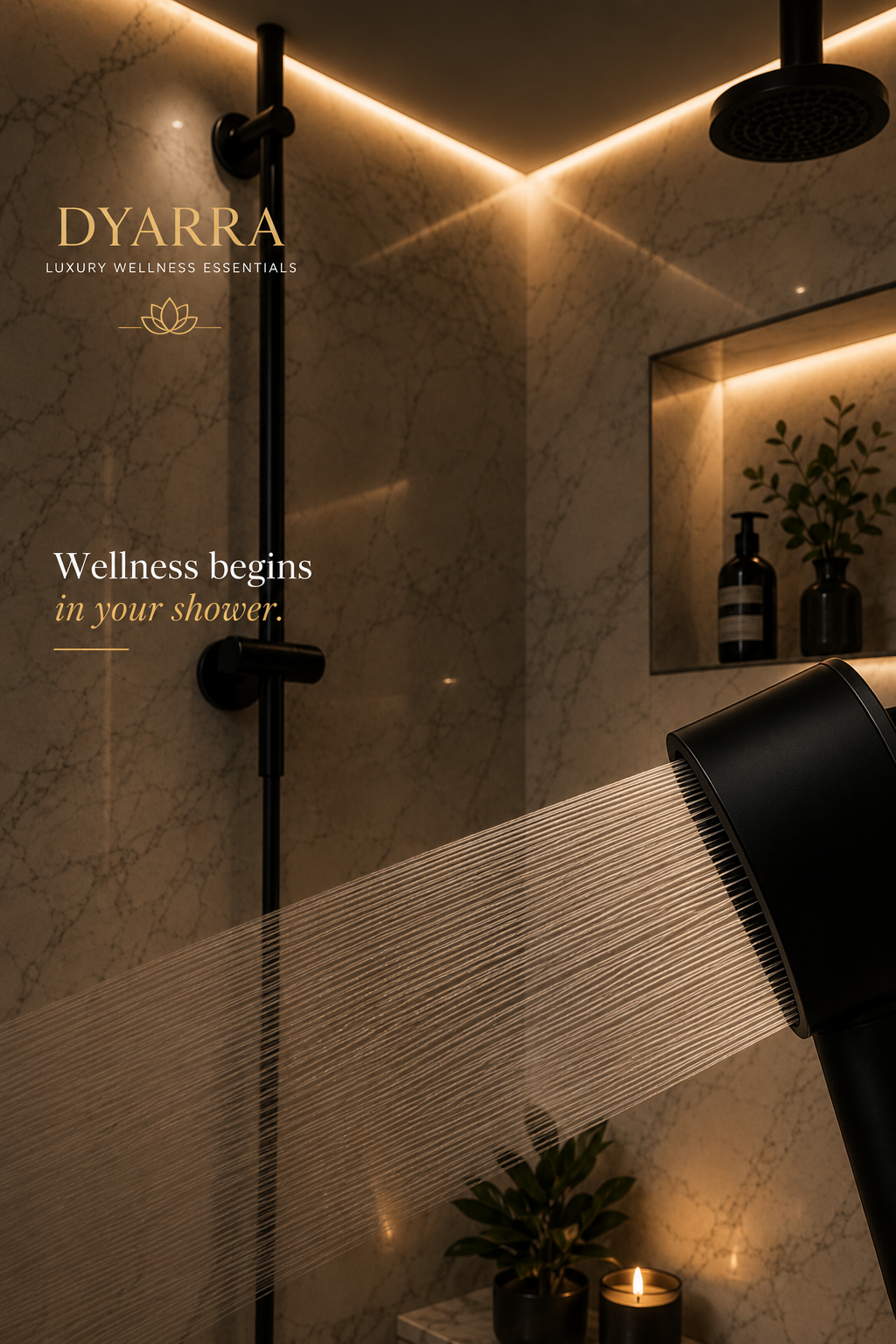 Why a Night Shower Could Be the Secret to Better Sleep, and How the DYarra Shower Ritual Can Help You Unwind