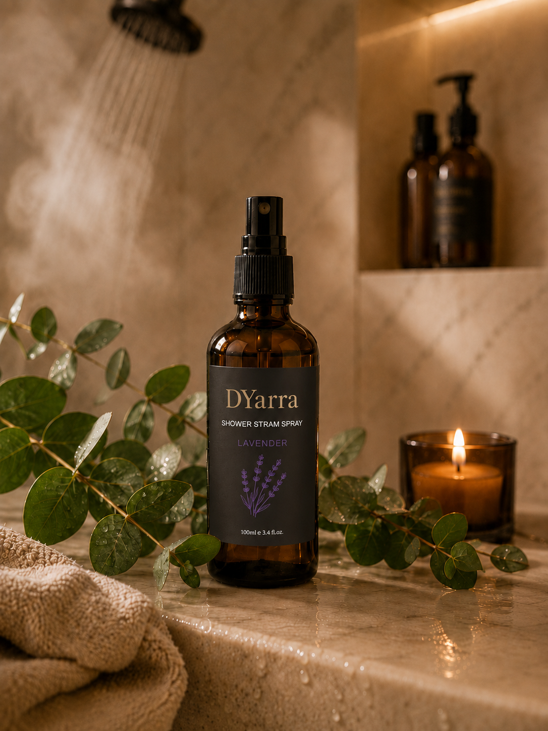 DYarra Breathe Shower Steam Spray