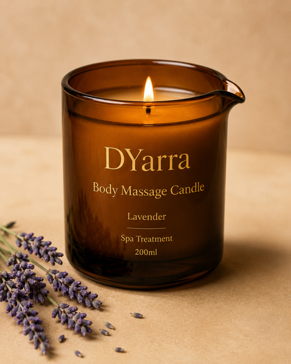 DYarra Restore Body Massage Oil Candle-200 mL