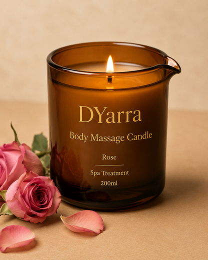 DYarra Restore Body Massage Oil Candle-200 mL