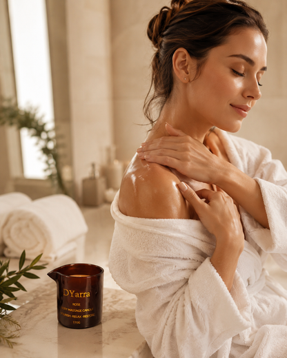 DYarra Restore Body Massage Oil Candle - 170ml